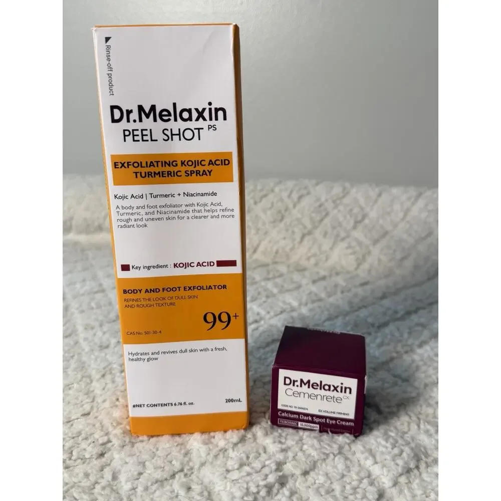 Dr.Melaxin Peel Shot Exfoliating Kojic Acid Turmeric 200ml + Calcium Dark Spot